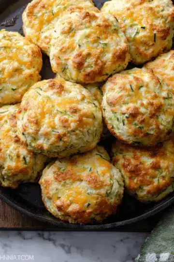 Zucchini Cheddar Biscuits