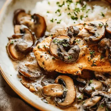 Slow Cooker Chicken Marsala