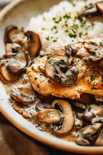 Slow Cooker Chicken Marsala