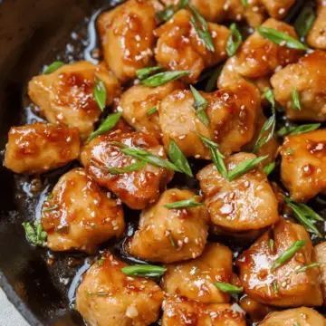 5-Ingredient Honey Garlic Chicken Bites