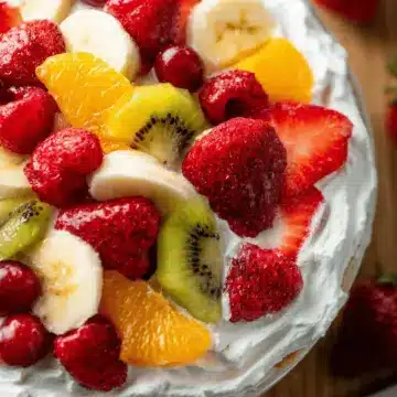 Fluffy Cheesecake Fruit Salad