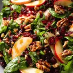 Apple Cranberry Walnut Salad
