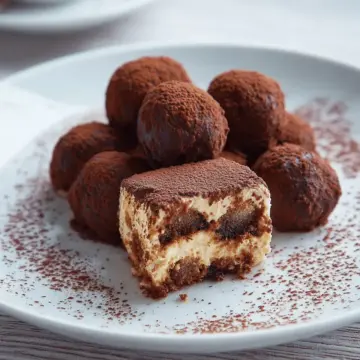 Truffes tiramisu