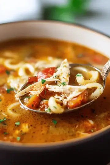 Carrabba's Spicy Sicilian Chicken Soup