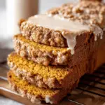 Pumpkin Bread with Maple Glaze