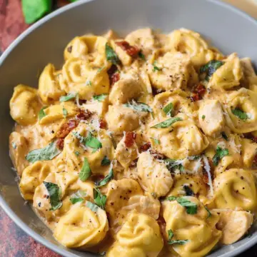 CrockPot Chicken Tortellini