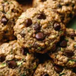 Zucchini Oatmeal Chocolate Chip Cookies