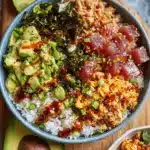 Crunchy Rice Spicy Tuna Bowls