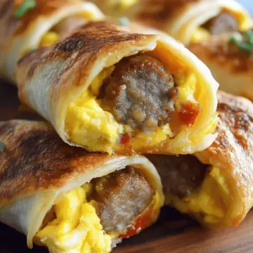 Sausage and Egg Roll Ups