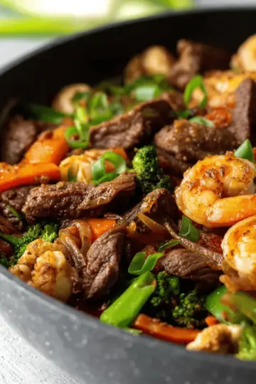 Steak and Shrimp Stir Fry
