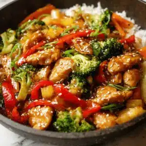 Teriyaki Chicken Stir Fry