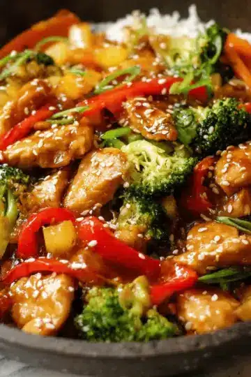 Teriyaki Chicken Stir Fry
