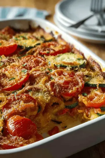 Tomato Zucchini Casserole