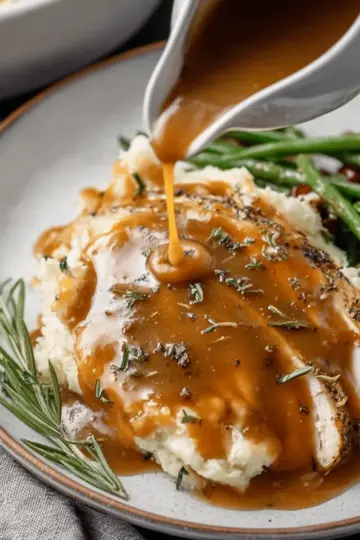 Perfect Homemade Turkey Gravy