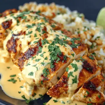 Mexican Chicken with Cheese Sauce