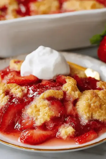 Strawberry Cobbler