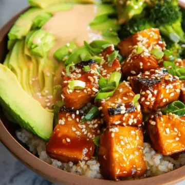 Crispy Bang Bang Salmon Bites Bowls