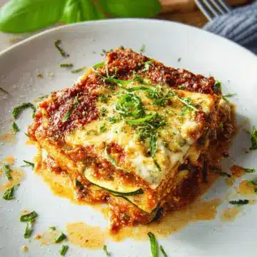 Vegan Zucchini Lasagna