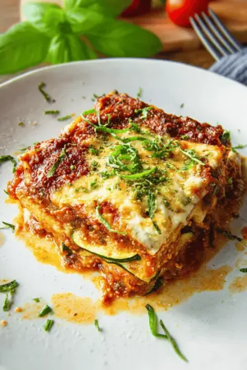 Vegan Zucchini Lasagna