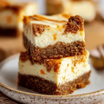 Carrot Cake Cheesecake Bars