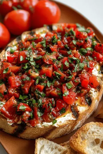 5-Minute Bruschetta Dip