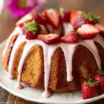Homemade Strawberry Bundt Cake Recipe