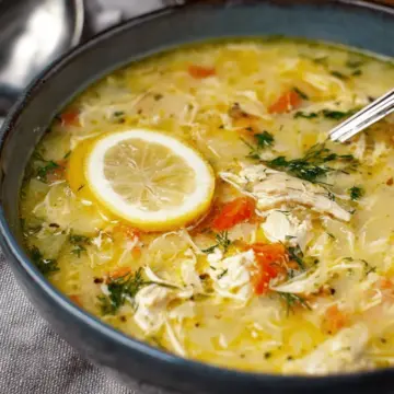 Greek Lemon Chicken Soup