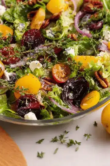 Harvest Salad with Lemon Thyme Dressing