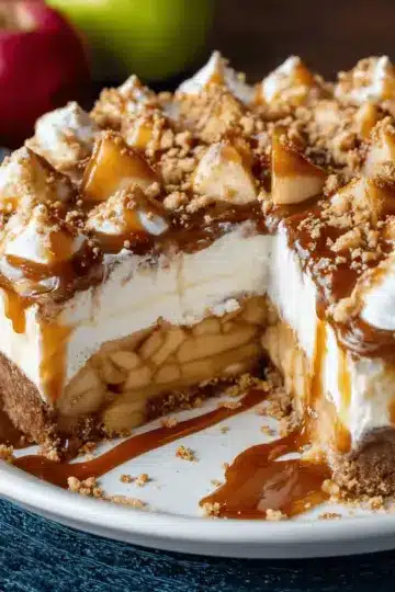 Caramel Apple Cheesecake Dip