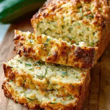 Zucchini Cheddar Cheese Herb Beer Bread
