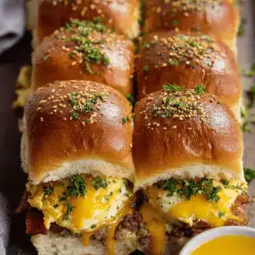 Cowboy Breakfast Sliders