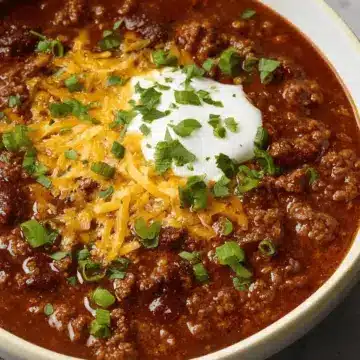 Classic Beef Chili