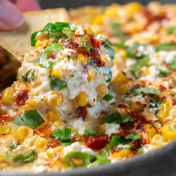 Slow Cooker Mexican Street Corn Dip