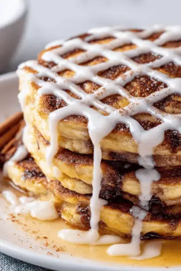 Cinnamon Roll Pancake Recipe