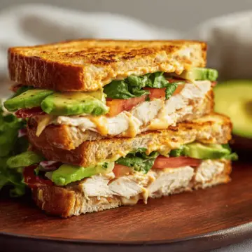 Chipotle Chicken Avocado Melt