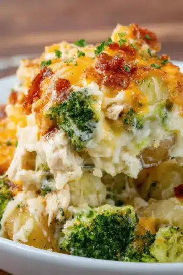 Chicken Potato Broccoli Casserole