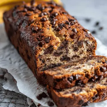 Super Moist Chocolate Chip Banana Bread