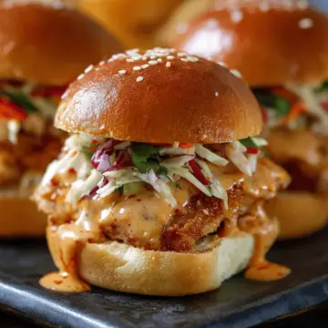 Bang Bang Chicken Sliders