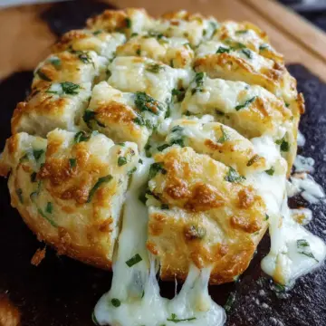 Garlic Mozzarella Bread Recipe