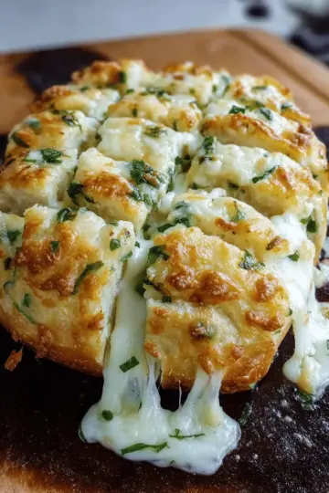 Garlic Mozzarella Bread Recipe