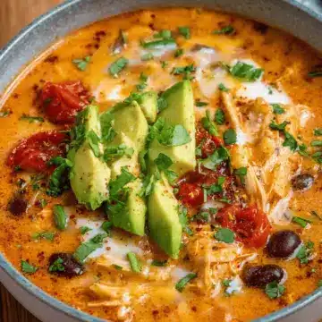 Creamy Chicken Enchilada Soup