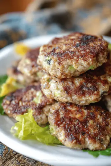 Turkey Avocado Patties For Baby