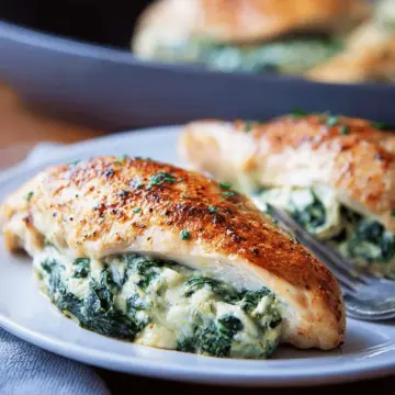 Spinach Stuffed Chicken
