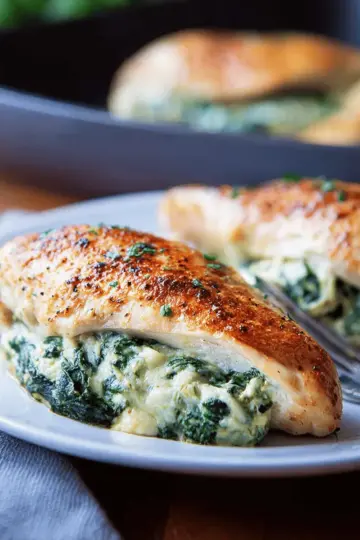 Spinach Stuffed Chicken