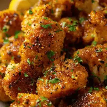 Lemon Pepper Cauliflower Wings