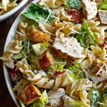 Chicken Caesar Pasta Salad