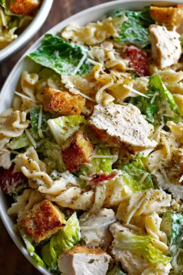 Chicken Caesar Pasta Salad
