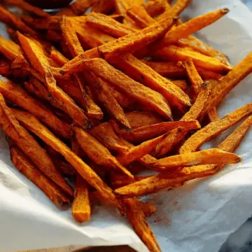 Crispy Baked Sweet Potato Fries