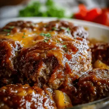 Amish Hamburger Steak Bake