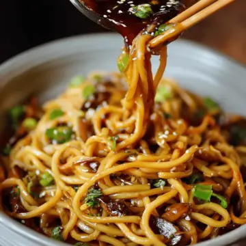 Best Teriyaki Noodles with Homemade Teriyaki Sauce